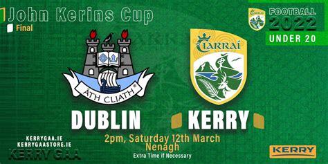 Kerry Gaa On Twitter Kerry U Footballers Play Dublin In The Final