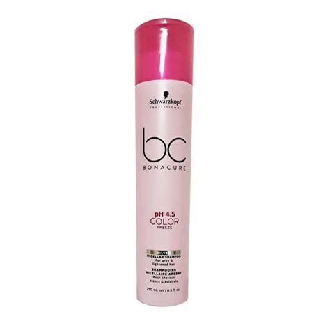 schwarzkopf professional bc bonacure color freeze silver shampoo 250ml ...