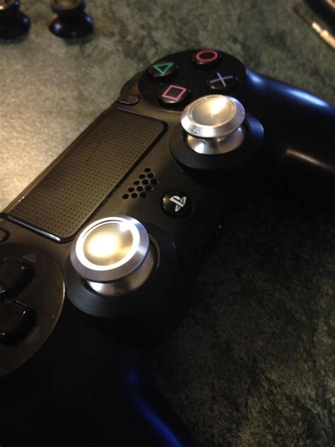 Ordered Machined Silver Aluminum Thumbsticks The Rubber On The Stock Ones Began To Go A Few