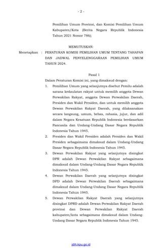 PKPU NO 3 Tahun 2022 Pdf