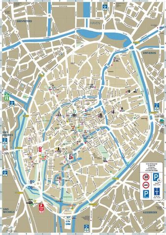 Bruges city map by Toerisme Vlaanderen - Issuu