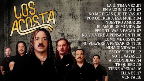 Los Acosta Lo Mejor Exitos Sus Mejores Canciones Los Acosta