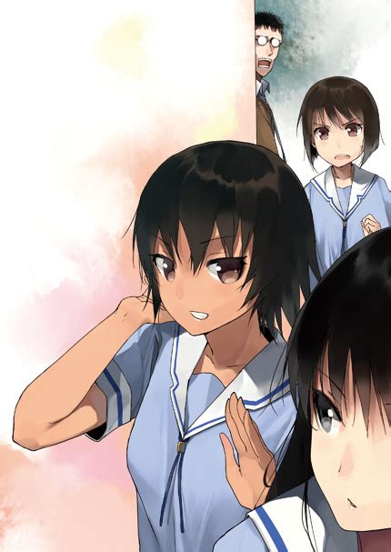 Safebooru Azumanga Daioh Bad Id Black Hair Bob Cut Kagura Kaorin