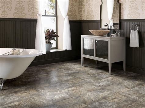 Vinyl Bathroom Floors Bathroom Vinyl Bathroom Flooring Options