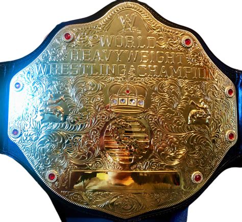 Official WWE Authentic World Heavyweight Championship Commemorative Ti ...