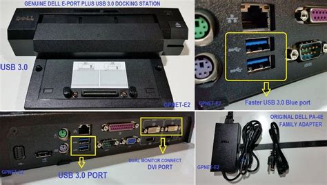 Dell Docking Station Usb 30 Pr02x E Port Plus Replicator Pa 4e Adapter 1791599840