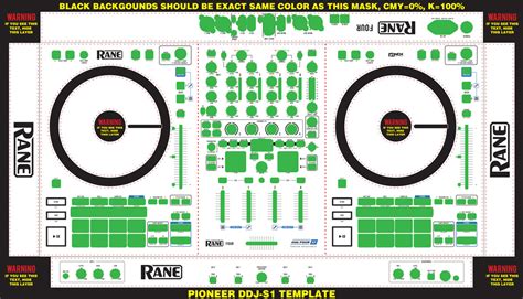 Rane Four Controller Skinz Custom 12inchskinz