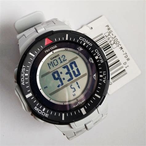 PRG 300CM 7DR Đồng Hồ CASIO Protrek Nam Dây Nhựa Pin Năng