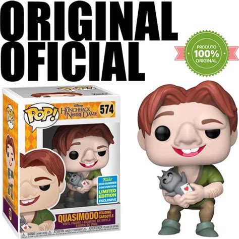 Boneco Disney Corcunda De Notre dame Quasimodo Pop Funko 574 Frete grátis