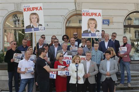 Anna Krupka Podsumowa A W Kielcach Kampani Przed Wyborami Do