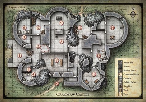 Printable Dandd Battle Map Printable Map Of The United States