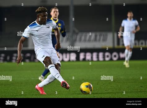 Fisayo Dele Bashiru Of S S Lazio In Action During The 21th Day Of The