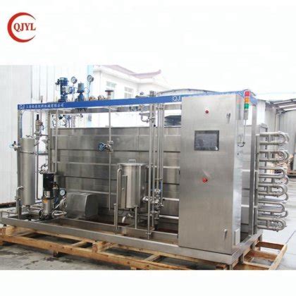 Automatic Stainless Steel Uht Technology Milk Sterilizer Machine Juice