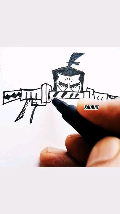 How To Draw Samurai Jack Draw Samurai Jack Samurai Shorts Youtube