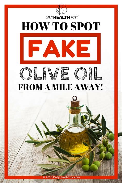 How To Spot Fake Olive Oil From A Mile Away!