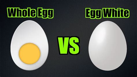 Whole Eggs Vs Egg Whites Nutrition Battle YouTube