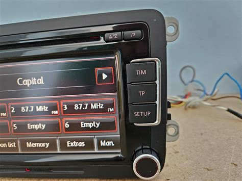 VW RCD 510 CAR RADIO CD PLAYER GOLF PASSAT TOURAN CADDY SCIROCCO POLO