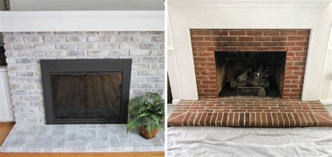 How To Limewash Brick Fireplace Step Processes