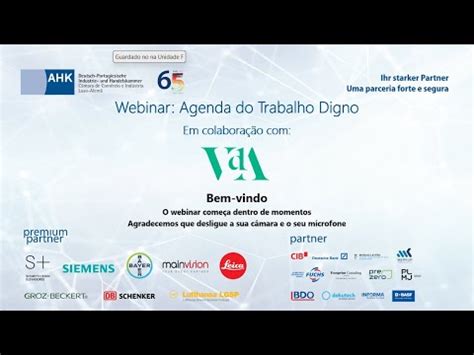 Webinar Agenda Do Trabalho Digno 01 06 2023 YouTube