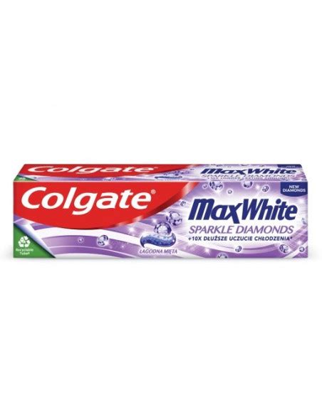 COLGATE MAX WHITE Pasta do zębów SPARKLE DIAMONDS 75 ml