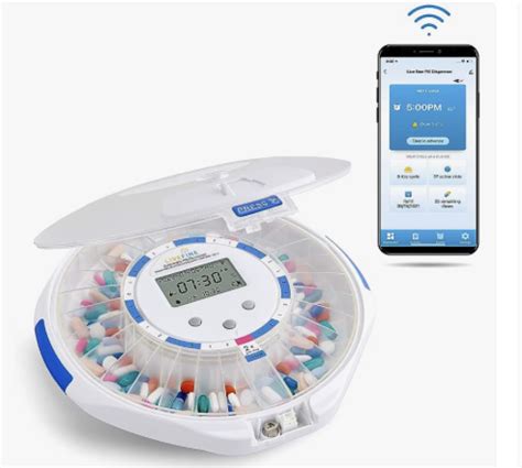 Wifi enabled smart pill dispenser – Ease Into Aging