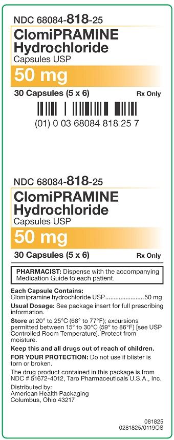 DailyMed - CLOMIPRAMINE HYDROCHLORIDE capsule