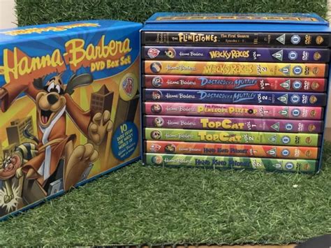 Hanna Barbera 10 Dvd Box Set Flintstones Top Cat Wacky Races Hong Kong