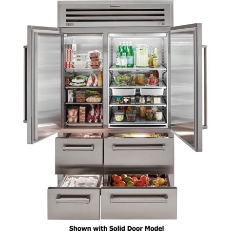 Sub-Zero 648PROG 48 In. 30.2 cu. ft. Built In Side by Side Refrigerator ...