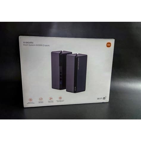 Jual Xiaomi Router WiFi 6 Mesh System AX3000 Shopee Indonesia