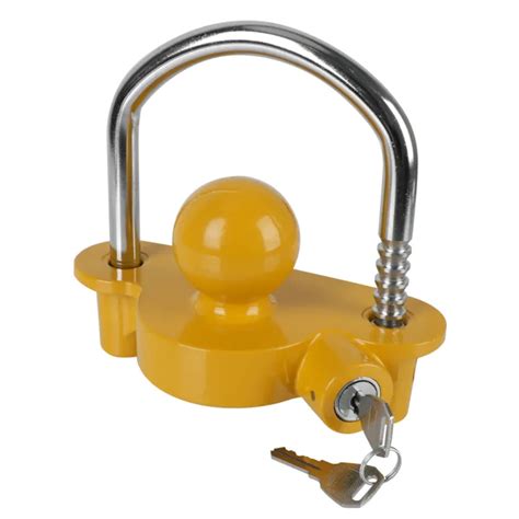 Tow Ball Security Anti Theft Trailer Coupler Hitch Lock Heavy Duty