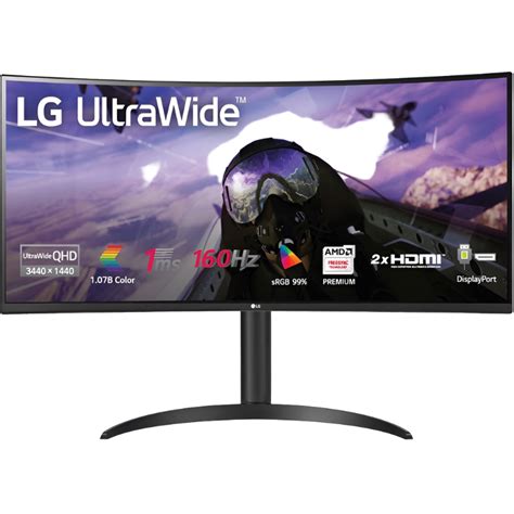 LG UltraWide 34" 1440P 160Hz Curved Gaming Monitor – Alexandria Customs