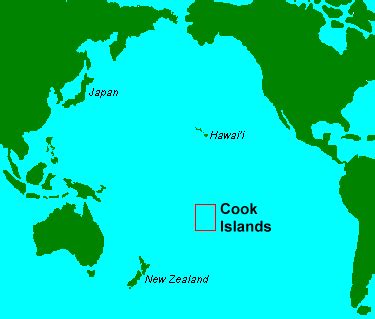 Cook Islands Map