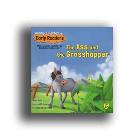 Aesops Fables For Early Readers The Ass And The Grasshopper Book Paperback Shree Ajay