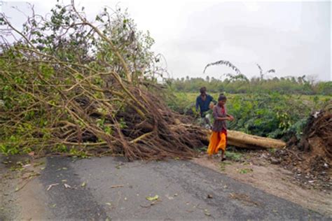 Cyclone Michaung Crosses Andhra Coast Triggers Heavy Rains