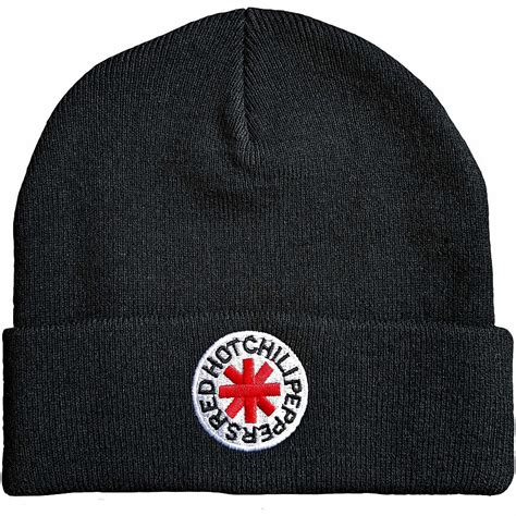 Red Hot Chili Peppers Zimn Kulich Classic Asterisk Black Unisex Musicwear Tri Ka Mikiny