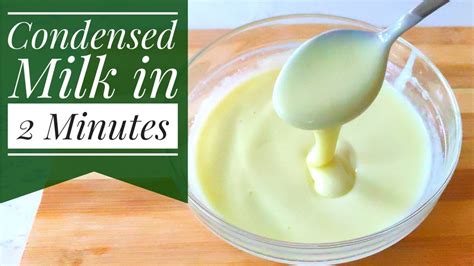 Condensed Milk Recipe In 2 Minutes Easy Condensed Milk Recipe Youtube