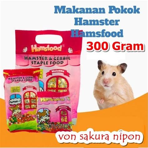 Jual Makanan Hamster Pakan Hamster Gerbil Hamsfood Gram Di Lapak