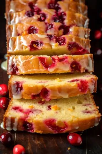 Cranberry Bread With Orange Glaze That Oven Feelin