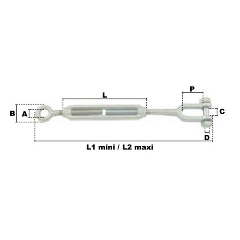 Tendeur En Acier Anneau Chape M Cmu Kg Binder Jenny