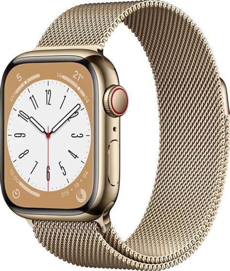 Apple Watch Series 8 Edelstahl 41 Mm 2022 Nu Met Een Proefperiode