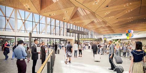 Auckland Airport Terminal Development Plan Projects Grimshaw