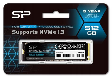 Dysk Ssd Silicon Power A Gb Pcie M Nvme X Sklep Opinie