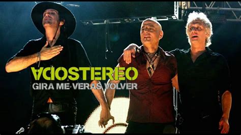 Soda Stereo Gira Me Ver S Volver Hd Youtube Music