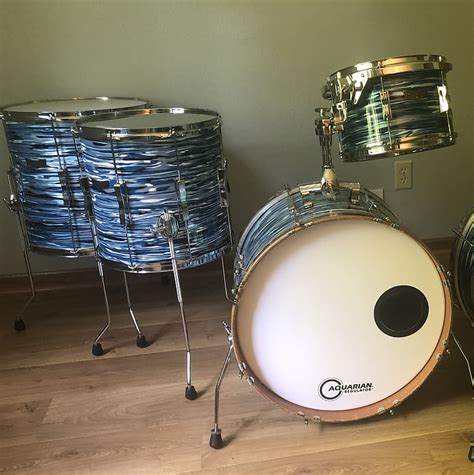 Ludwig Club Date Drum Set - Blue Oyster | Reverb