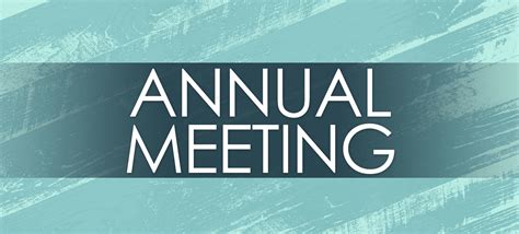 Annual Meeting