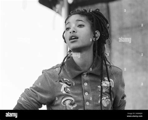 New York Ny September 20 2019 Willow Smith Performs On Stage