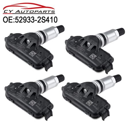 YAOPEI 4PCS Lot 52933 2S410 Tire Pressure Sensor TPMS For Kia Sportage