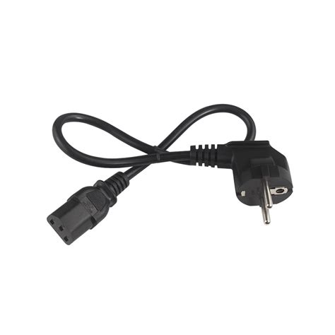 Extension Eu 3 Pin Iec High Quality Ac 3 Prong Power Cord C5 For Computer Cordon D