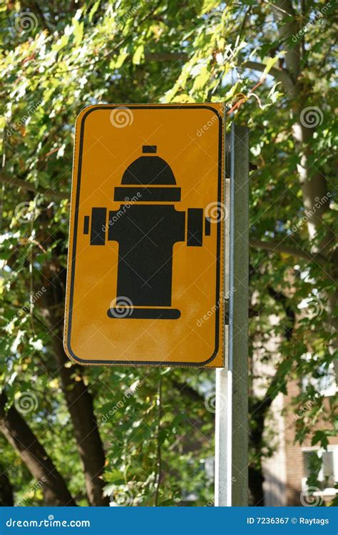 Hydrant Sign Stock Illustration Illustration Of Path 7236367