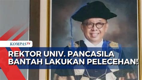 Bantah Lakukan Pelecehan Seksual Ini Kata Rektor Nonaktif Universitas